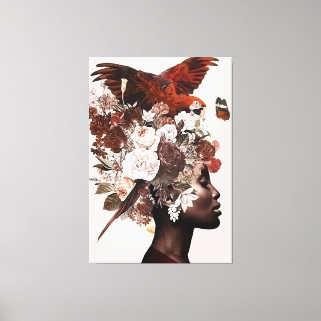 Toile enroulée (Recto)