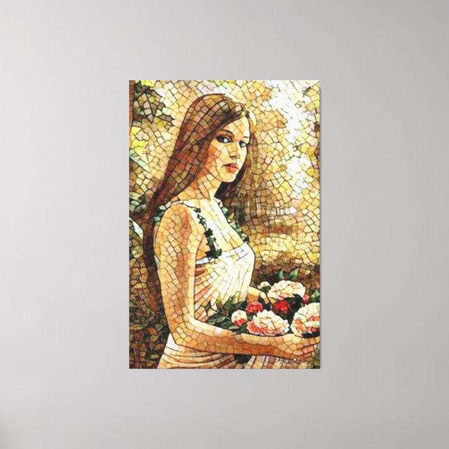 Toile enroulée (Recto)