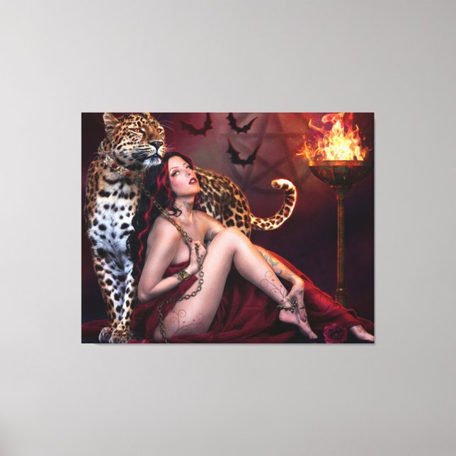 Toile enroulée (Recto)