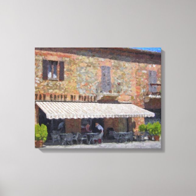 Toile enroulée Bellagio du Nord de l'Italie (Recto)
