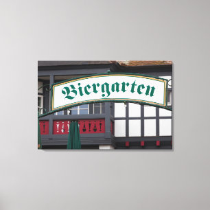 Toile Enseigne de biergarten, Allemagne