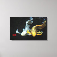 ©Ensemble dans Love/Gold & Silver Poisson Koi