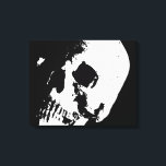 Toile Ensemble de 2 toiles d'art Pop Skull Enveloppé<br><div class="desc">BW Skull Pop Art Picture - Humorisore College Comic Pop Art - Imaginaire Rock Punk Heavy Metal</div>