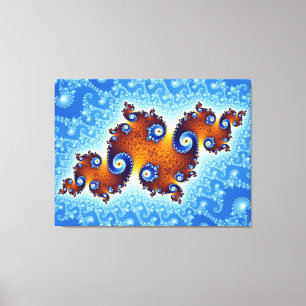 Toile Ensemble de Mandelbrot d'île de Julia