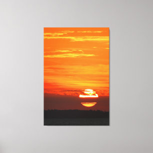 Toile ENSOLEIL PACIFIQUE 32x48