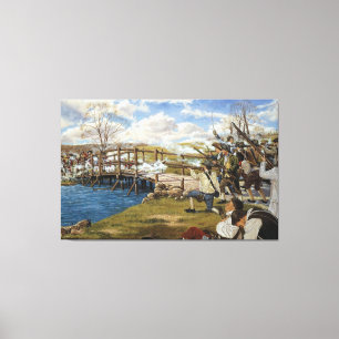 Toile Entendu "Tour du monde" par Domenick D'Andrea