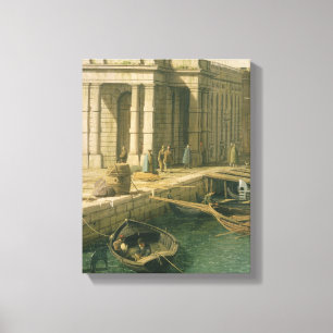 Toile Entrance to the Grand Canal: Looking West, c.1738-
