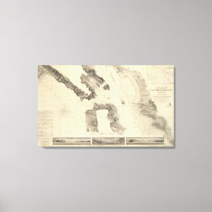 Toile Entrée de San Francisco Bay California