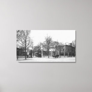 Toile Entrée du quai "La Halle aux Vins"