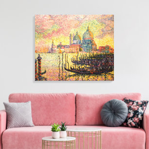 Toile Entrée Grand Canal, Venise Paul Signac