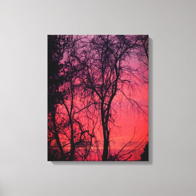 Toile Enveloppée au lever du soleil (Recto)
