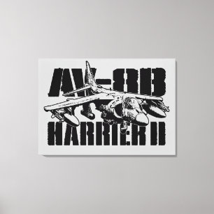 Toile enveloppée AV-8B Harrier II