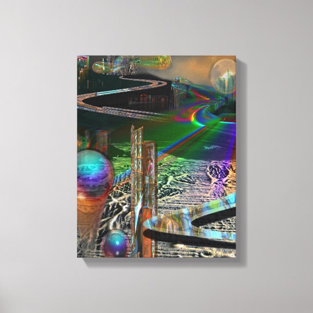 Toile Enveloppée Cooper Point (Recto)