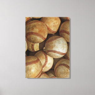 Toile Enveloppée De Baseball