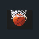 Toile Enveloppée De Basketball<br><div class="desc">J'Aime Ce Jeu. Sports populaires - Pop Art Style Basketball de style jeu Ball Image.</div>