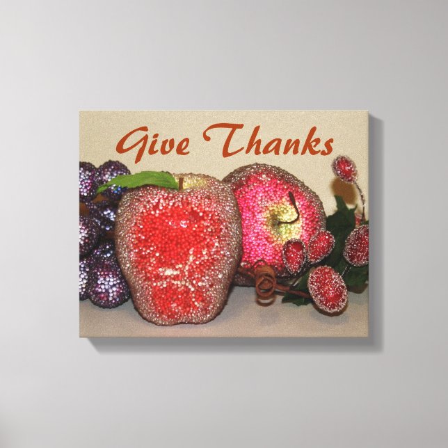 Toile enveloppée de fruits frais (Recto)