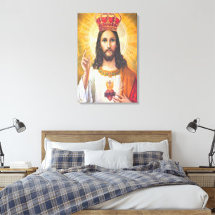 Toile Enveloppée de Jésus King
