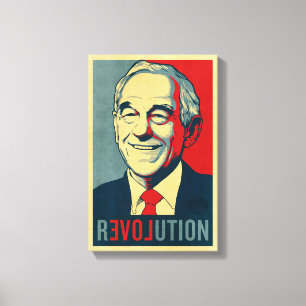 Toile Enveloppée De La Ron Paul