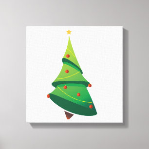 Toile enveloppée de l'arbre de Noël