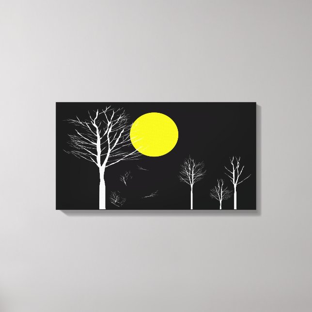 Toile Enveloppée de Pleine lune (Recto)