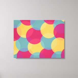 Toile enveloppée d'explosion de couleur (Palette 1