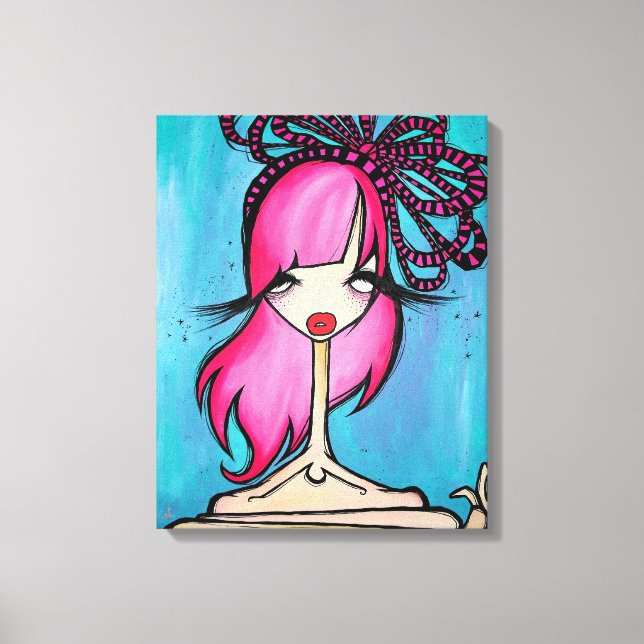 Toile Enveloppée "Jolie", 16x20 (Recto)