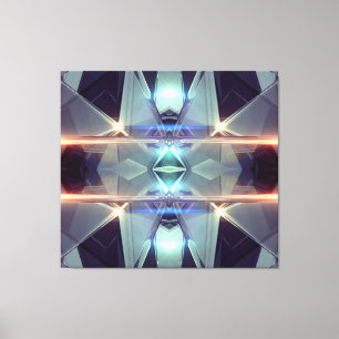 toile enveloppée kaleidoscope