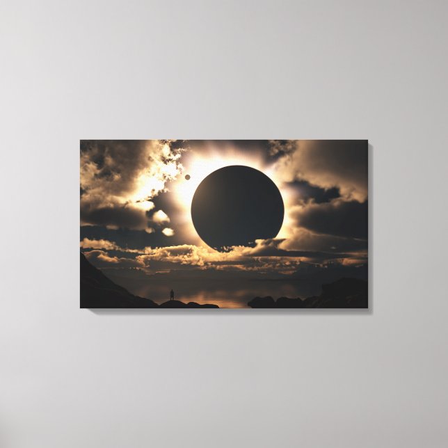 Toile enveloppée "Moonshadow" (Recto)