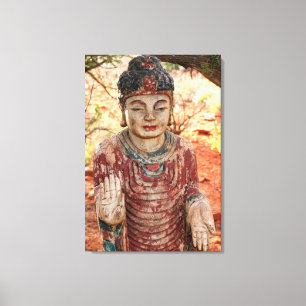 toile enveloppée par Bouddha de Tibétain