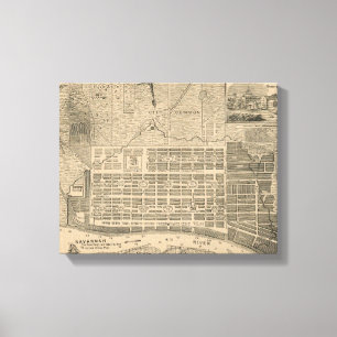 Toile enveloppée par décor historique de maison