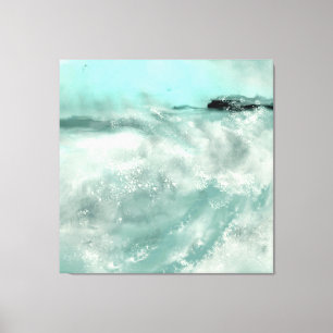 Toile enveloppée par galerie de paysage marin