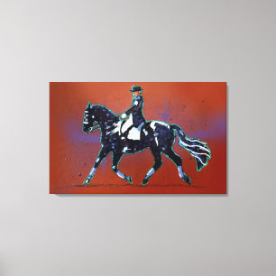 Toile enveloppée par trot fonctionnante