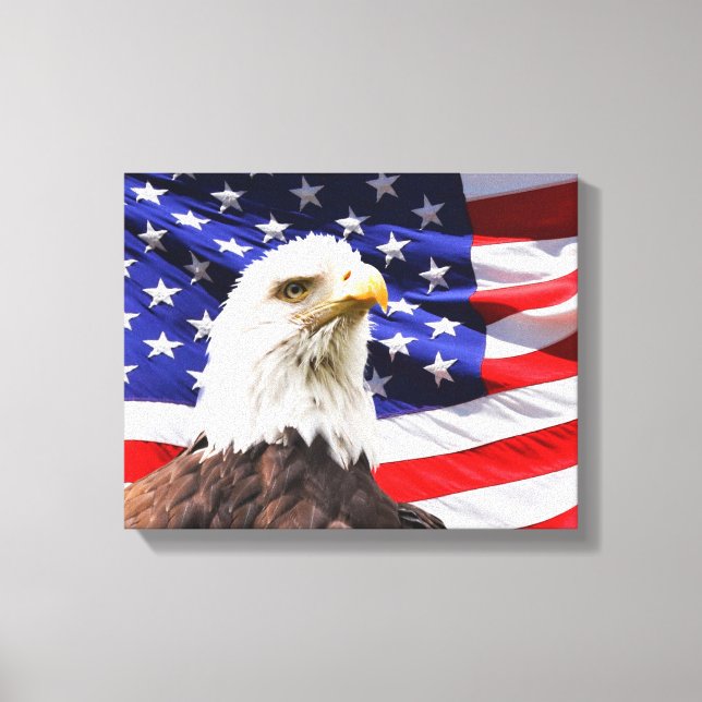 Toile enveloppée patriotique (Recto)