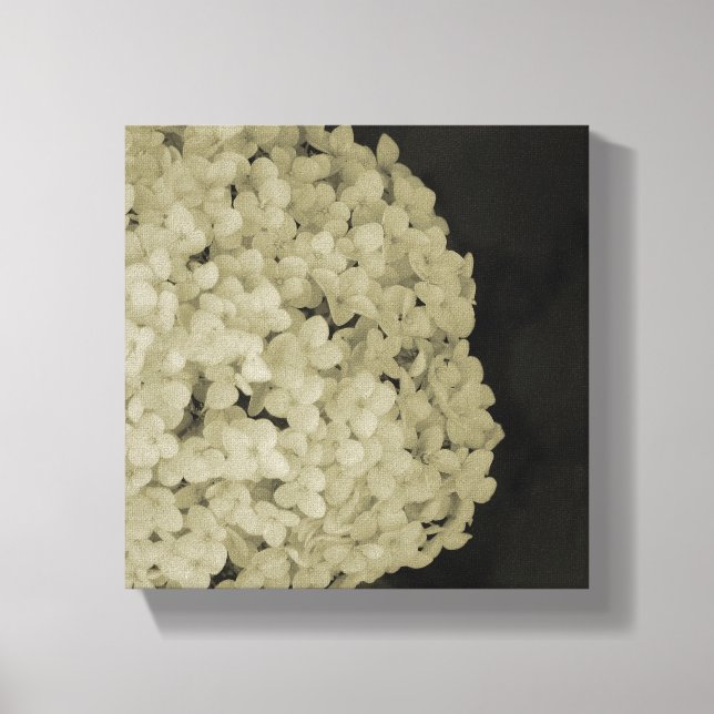 Toile enveloppée photo de fleur imprimer oeuvre (Recto)