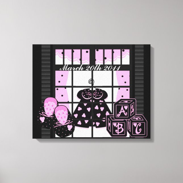 Toile enveloppée pour bébé (Recto)