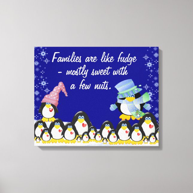 Toile enveloppée pour les familles (Recto)