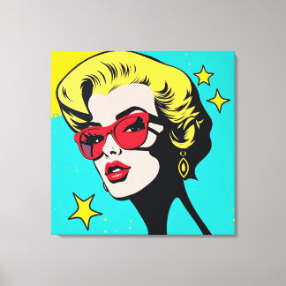 Toile enveloppée Premium - Art élégant et moderne