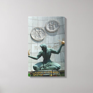 Toile enveloppée Spirit of Detroit