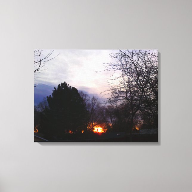 Toile Enveloppée Sunrise de Fireball (Recto)