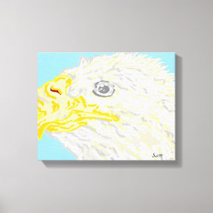 Toile Envelopper L'Aigle