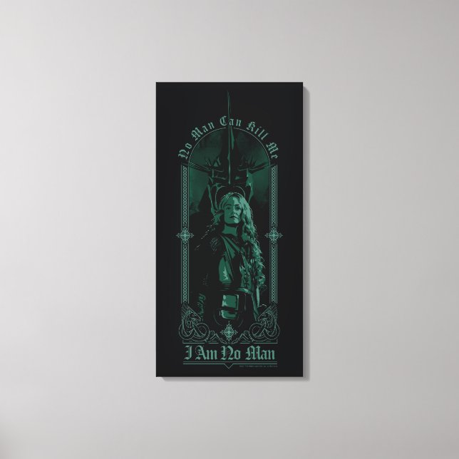 Toile Éowyn Vs SAURON™ "I Am No Man" Rohan Graphic (Recto)