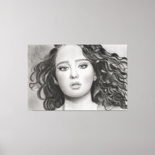 Toile Ephemeral Beauty (Recto)