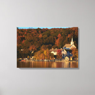 Toile Ephraim, Wisconsin au Sunset Canvas Gallery Wrap