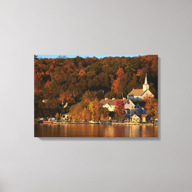 Toile Ephraim, Wisconsin au Sunset Canvas Gallery Wrap (Recto)
