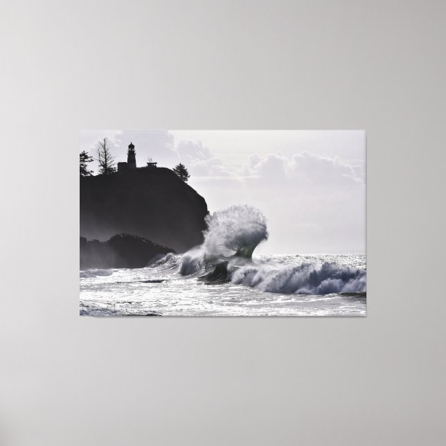 Toile Epic Waves at Cape Disnomination, WA Canvas Imprim (Recto)