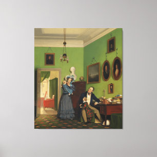 Toile Équilibre de famille de Petersen par Wilhelm