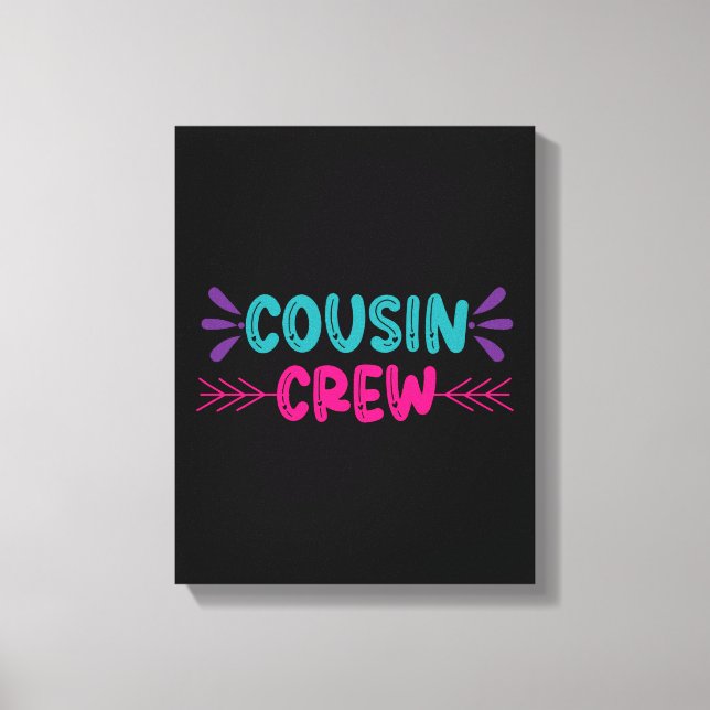Toile Équipe de Cute Cousin (Recto)