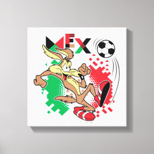 Toile Équipe de football du Mexique Graphique WILE E. CO