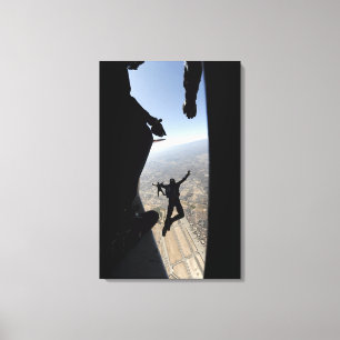 Toile Équipe de parachutistes de l'US Air Force Academy