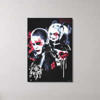 Équipe de suicide | Graffiti peint Joker & Harley